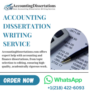 Accounting Dissertation Writing Service