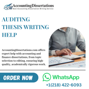 Auditing Thesis Writing Help