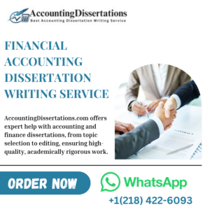 Financial Accounting Dissertation Writing Service