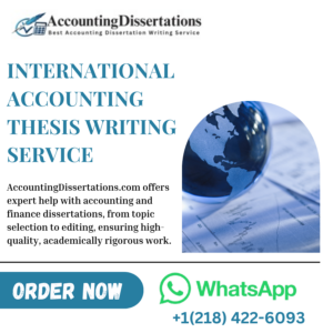 International Accounting Thesis Writing Service